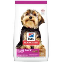 Hill's Science Diet Small Paws Lamb Meal & Rice Recipe Dry Dog Food, Adult 1-6, 2896, 4.5 LB Bag