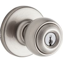 Kwikset Juno Entry Knob With Smartkey, 97402-737, Venetian Bronze