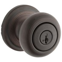 Kwikset Juno Entry Knob With Smartkey, 97402-736, Satin Nickel