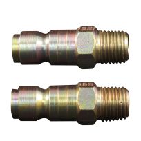 Milton 1/4 IN Mnpt P Style Plug - 2-Pack, S-1809