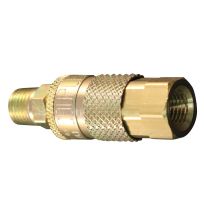 Milton 1/4 IN Npt T Style Coupler And Plug - 2-Pack, S-782