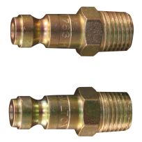 Milton 1/4 IN Mnpt T Style Plug - 2-Pack, S-783