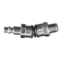 Milton 1/4 IN Mnpt M Style Swivel Hose Fitting, S-99681-4