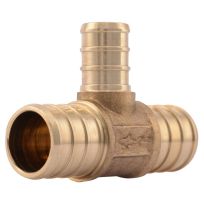 SharkBite Pex Tee 3/4 IN X 3/4 IN X 1/2 IN, UC412LFA