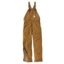 Carhartt Men's Flame-Resistant Duck Bib Overall / Quilt-Lined