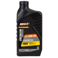 MAG1® Premium Conventional Engine Oil, SAE 15W-40, MG0154P6, 1 Quart