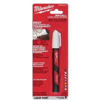 Milwaukee Tool Inkzall Liquid Paint Marker, White, 48-22-3712