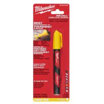 Milwaukee Tool Inkzall Liquid Paint Marker, Yellow, 48-22-3722