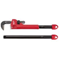 Milwaukee Tool Cheater Pipe Wrench, 48-22-7314
