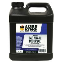 LUBE KING® Diesel Motor Oil, SAE 10W-30, LU013K2G, 2 Gallon