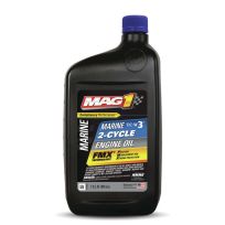 MAG1® Tc-w3 2-Cycle Marine Engine Oil, MAG00609, 1 Quart