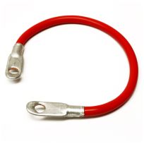 Deka Battery Cable, Golf Cart, 6-Gauge, 9 IN, Red Bulk, 04332