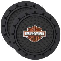 PLASTICOLOR Harley-Davidson Bar & Shield Coasters, 2-Pack, 000360R01