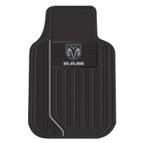 PLASTICOLOR Ram Elite Series Gray Logo Floor Mats, 001599R25