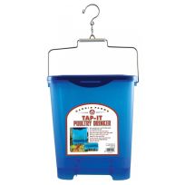 Harris Farms Plastic Poultry Drinker, 1000301, 4 Gallon