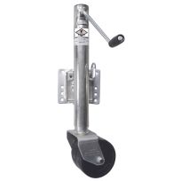 Valley Industries Side Wind Dual Wheel Marine Trailer Jack - 10 IN Lift, 1,500 lB Capacity, TJ-06-02K