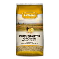 Bomgaars Feeds Chick Starter Grower Non-Medicated, 80899, 40 LB Bag