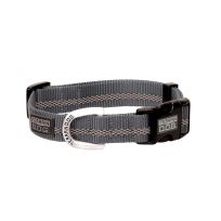 TERRAIN D.O.G. Reflective Snap-N-Go Adjustable Dog Collar, 07091-40-77, Gray, Small