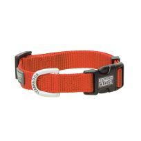 TERRAIN D.O.G. Nylon Adjustable Snap-N-Go Dog Collar, 07090-40-09, Orange, Small