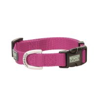 TERRAIN D.O.G. Nylon Adjustable Snap-N-Go Dog Collar, 07090-40-04, Pink, Small