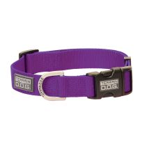 TERRAIN D.O.G. Nylon Adjustable Snap-N-Go Dog Collar, 07090-60-05, Purple, Large