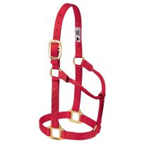 WEAVER EQUINE™ Original Non-Adjustable Nylon Horse Halter, 35-7004-RD, Red, Small