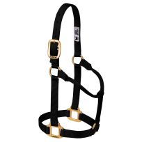 WEAVER EQUINE™ Original Non-Adjustable Nylon Horse Halter, 35-7005-BK, Black, Average