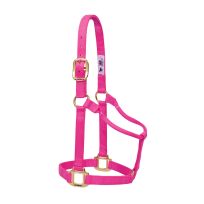 WEAVER EQUINE™ Original Non-Adjustable Nylon Horse Halter, 35-7005-DP, Diva Pink, Average