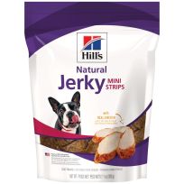 Hill's Science Diet Natural Chicken Mini Jerky Strips Snacks Dog Treats, 1875, 7.1 OZ Bag