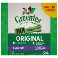 Greenies™ Original Natural Dog Dental Care Dog Treats for Large Dogs, 10123662, 36 OZ Bag