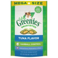 Greenies™ SMARTBITES™ Hairball Control Crunchy and Soft Natural Cat Treats, Tuna Flavor, 10151765, 4.6 OZ Bag