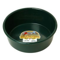 Little Giant Plastic Utility Pan, Green, P5GREEN, 5 Quart