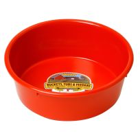 Little Giant Plastic Utility Pan, Red, P5RED, 5 Quart
