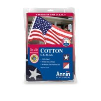 Annin® Cotton US Flag, 3 FT x 5 FT, 001124R