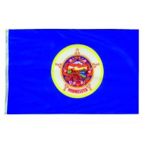 Annin® Minnesota State Flag, 3 FT x 5 FT, 42760