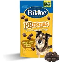 Bil-Jac PB Nanas Dog Treats - Peanut Butter and Banana Flavor, 404-070-15, 4 OZ