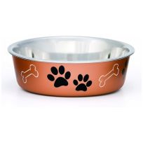 Bella Bowl Dog Bowl, 7452, Copper, Large