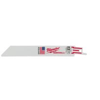 Milwaukee Tool SAWZALL Blade,6 IN, 18 TPI, 5-Pack, 48-00-5184, 6 IN