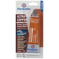 Permatex Gasket Maker Ultra Copper Silicone, 81878, 3 OZ