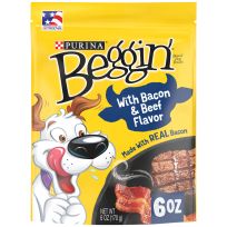 PURINA® Beggin® Chew Dog Treats with Bacon & Beef Flavor, 6 OZ
