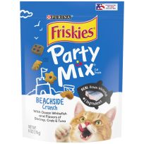 PURINA® Friskies® Party Mix Cat Treats Beachside Crunch, 6 OZ
