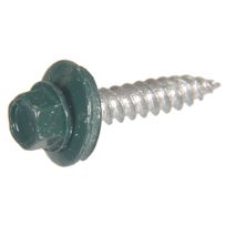 Hillman Painted Self Piercing Sheeter Screws, 1 LB Box, 47733, #10 x 1-1/2 IN