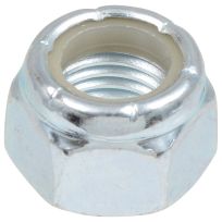 Hillman #8-32 Fas-Pak Zinc-Plated Nylon USS Insert Stop Coarse Nut, 6283