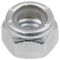 Hillman Fas-Pak Zinc-Plated Nylon USS Insert Stop Coarse Nut, 6289, 1/4 IN - 20