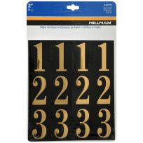 Hillman Square Cut Self Adhesive Numbers, 842270, 2 IN