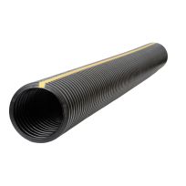 Prinsco Solid Single Wall Pipe, 10GL20NP-F667, 10 IN x 20 FT