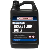 HARVEST KING® Heavy Duty Brake Fluid DOT 3, HK89, 1 Gallon