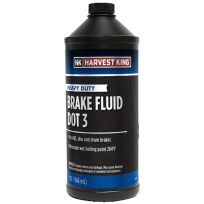 HARVEST KING® Heavy Duty Brake Fluid DOT 3, HK90, 1 Quart