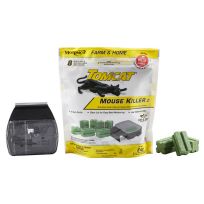 TOMCAT Mouse Killer I Bait Station, 22778, 8 OZ