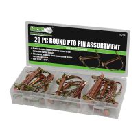 Grip Round PTO Pin Assortment, 20-Piece, 16284